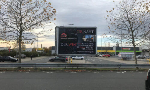 Plakat falsche Verklebung 3